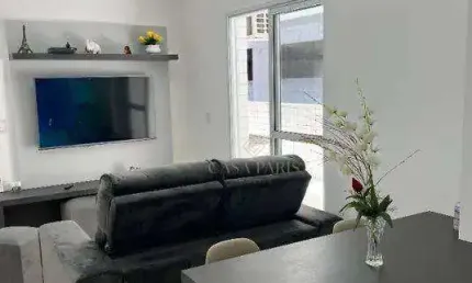 Apartamento à venda, 58 m² por r$ 360.000,00 - canto do forte - praia grande/sp
