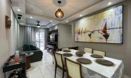 Apartamento à venda, 120 m² por R$ 690.000,00 - Canto do Forte - Praia Grande/SP