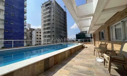 Apartamento com 2 quartos à venda, 92 m² por R$ 650.000 - Aviação - Praia Grande/SP