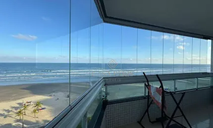 Apartamento com 3 dormitórios à venda, 102 m² por r$ 700.000,00 - caiçara - praia grande/sp
