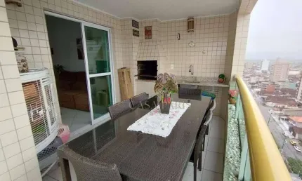 Apartamento com 2 dormitórios à venda, 86 m² por r$ 525.000,00 - ocian - praia grande/sp