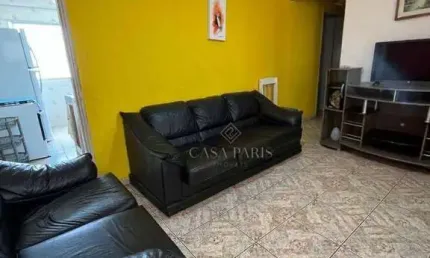 Apartamento com 1 dormitório à venda na vila guilhermina, perto da praia e com elevador!!!