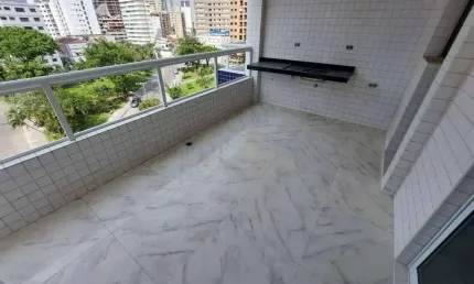 Apartamento com 2 dormitórios à venda, 72 m² por R$ 539.000,00 - Caiçara - Praia Grande/SP