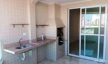 Apartamento com 1 dormitório à venda, 53 m² por R$ 350.000,00 - Caiçara - Praia Grande/SP