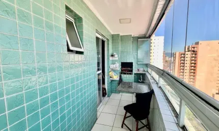 Apartamento com 1 dormitório à venda, 43 m² por R$ 360.400,00 - Boqueirão - Praia Grande/SP
