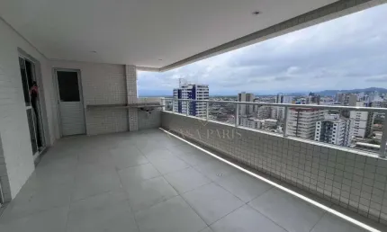 Apartamento com 3 dormitórios à venda, 127 m² por r$ 1.100.000,00 - aviação - praia grande/sp