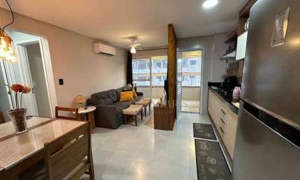 Apartamento com 1 dormitório à venda, 52 m² por R$ 545.000,00 - Caiçara - Praia Grande/SP