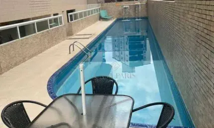 Apartamento com 3 dormitórios à venda, 120 m² por r$ 724.500,00 - vila guilhermina - praia grande/sp