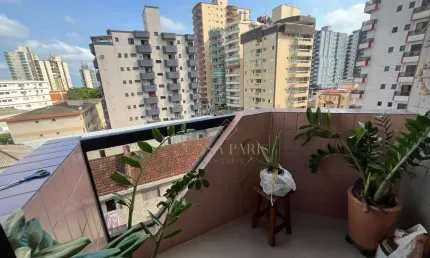 Apartamento com 1 dormitório à venda, 60 m² por R$ 350.000,00 - Vila Guilhermina - Praia Grande/SP