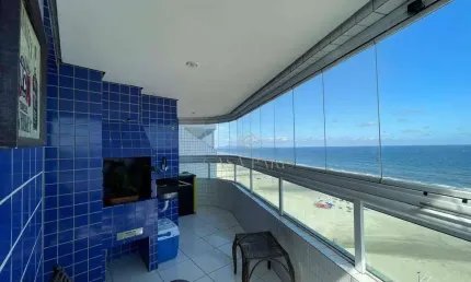 Apartamento com 2 dormitórios à venda, 65 m² por R$ 570.000,00 - Caiçara - Praia Grande/SP