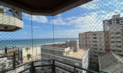 Apartamento com 1 dormitório à venda, 58 m² por r$ 355.000,00 - ocian - praia grande/sp