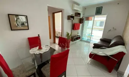 Apartamento com 1 dormitório à venda, 45 m² por r$ 347.000,00 - aviação - praia grande/sp