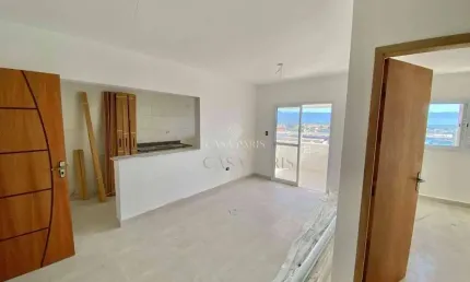 Apartamento com 2 dormitórios à venda, 69 m² por R$ 430.000,00 - Vila Guilhermina - Praia Grande/SP