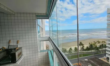Apartamento com 2 dormitórios à venda, 71 m² por r$ 585.000,00 -  jardim real - praia grande/sp