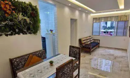 Apartamento à venda, 40 m² por r$ 355.000,00 - canto do forte - praia grande/sp