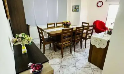 Apartamento com 2 dormitórios à venda, 90 m² por r$ 480.000,00 - caiçara - praia grande/sp