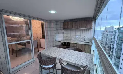 Apartamento à venda, 145 m² por R$ 1.570.000,00 - Canto do Forte - Praia Grande/SP
