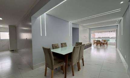 Apartamento com 3 dormitórios à venda, 117 m² por R$ 950.000,00 - Aviação - Praia Grande/SP