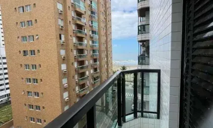 Apartamento à venda, 103 m² por R$ 730.000,00 - Canto do Forte - Praia Grande/SP