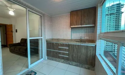 Apartamento com 1 dormitório à venda, 56 m² por R$ 355.000,00 - Aviação - Praia Grande/SP