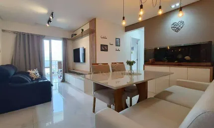 Apartamento com 2 dormitórios à venda, 82 m² por R$ 830.000,00 - Vila Guilhermina - Praia Grande/SP