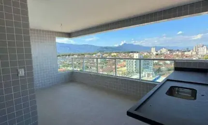 Apartamento à venda, 77 m² por r$ 570.000,00 - caiçara - praia grande/sp