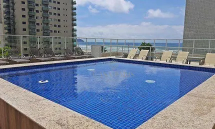 Apartamento com 1 dormitório à venda, 56 m² por R$ 475.000,00 - Aviação - Praia Grande/SP
