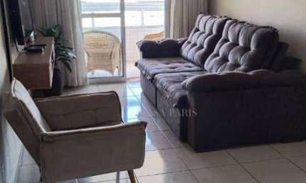 Apartamento com 2 dormitórios à venda, 74 m² por R$ 570.000,00 - Vila Guilhermina - Praia Grande/SP