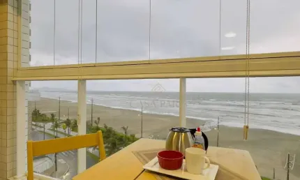 Apartamento com 1 dormitório à venda, 50 m² por r$ 530.000,00 - caiçara - praia grande/sp