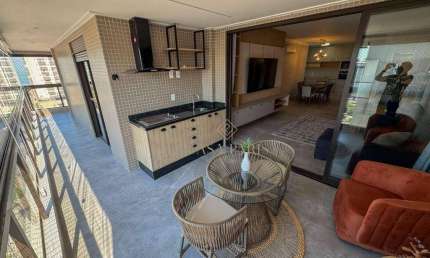 Apartamento à venda, 143 m² por R$ 2.250.000,00 - Canto do Forte - Praia Grande/SP