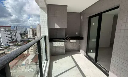 Apartamento à venda, 92 m² por R$ 630.000,00 - Aviação - Praia Grande/SP