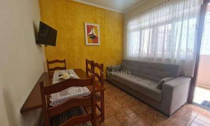 Apartamento com 1 dormitório à venda, 50 m² por R$ 225.000,00 - Aviação - Praia Grande/SP