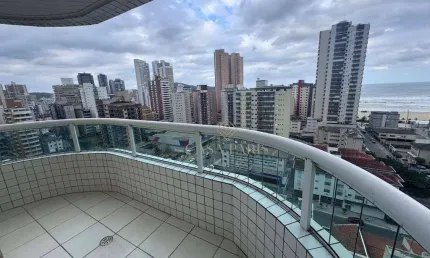 Apartamento à venda, 91 m² por r$ 650.000,00 - vila guilhermina - praia grande/sp