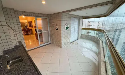 Apartamento com 2 dormitórios à venda, 89 m² por r$ 595.000,00 - aviação - praia grande/sp