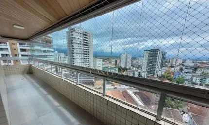 Apartamento com 2 dormitórios à venda, 100 m² por r$ 580.000,00 - vila guilhermina - praia grande/sp