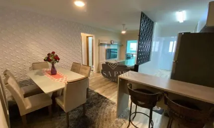 Apartamento com 2 dormitórios à venda, 71 m² por r$ 555.000,00 -  jardim real - praia grande/sp