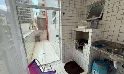 Apartamento com 1 dormitório à venda, 70 m² por R$ 375.000,00 - Canto do Forte - Praia Grande/SP