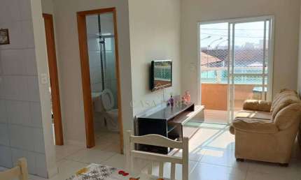 Casa com 1 dormitório à venda, 54 m² por R$ 295.000,00 - Maracanã - Praia Grande/SP