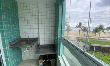 Apartamento com 1 dormitório à venda, 65 m² por r$ 350.000,00 -  jardim real - praia grande/sp