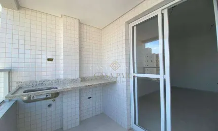 Apartamento com 1 dormitório à venda, 52 m² por R$ 375.000,00 - Aviação - Praia Grande/SP