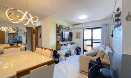 Apartamento com 2 dormitórios à venda, 72 m² por R$ 745.000,00 - Canto do Forte - Praia Grande/SP