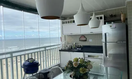 Apartamento com 3 dormitórios à venda, 163 m² por r$ 2.300.000 - aviação - praia grande/sp