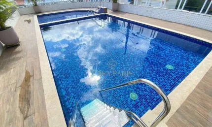 Apartamento à venda, 64 m² por r$ 535.000,00 - vila guilhermina - praia grande/sp