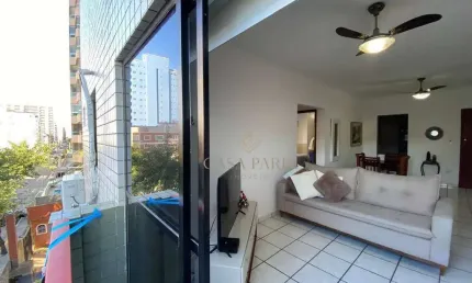 Apartamento com 2 dormitórios à venda, 75 m² por R$ 490.000,00 - Canto do Forte - Praia Grande/SP