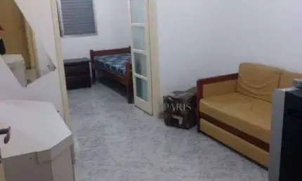 Kitnet com 1 dormitório à venda, 35 m² por r$ 175.000,00 - tupi - praia grande/sp