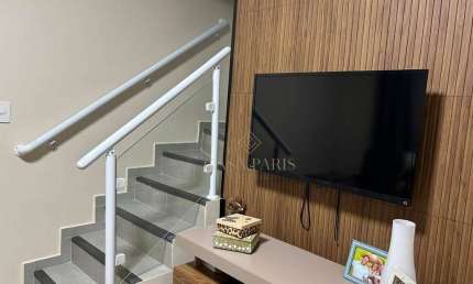 Sobrado com 2 dormitórios à venda, 61 m² por R$ 305.000,00 - Jardim Imperador - Praia Grande/SP