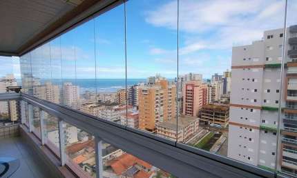 Apartamento à venda, 145 m² por R$ 1.620.000,00 - Vila Guilhermina - Praia Grande/SP