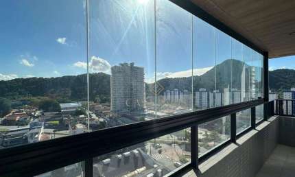 Apartamento com 2 dormitórios à venda, 75 m² por R$ 750.000,00 - Canto do Forte - Praia Grande/SP