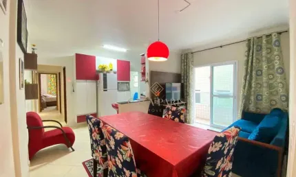 Apartamento com 2 dormitórios à venda, 76 m² por r$ 450.000,00 - caiçara - praia grande/sp