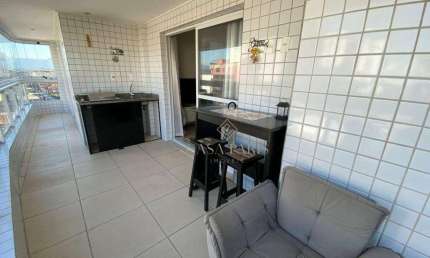 Apartamento com 2 dormitórios à venda, 86 m² por R$ 530.000,00 - Aviação - Praia Grande/SP